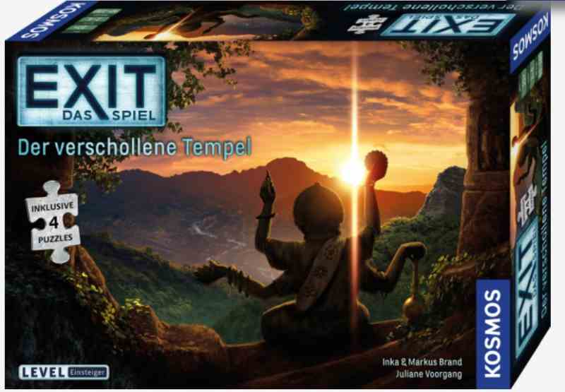 Kosmos EXIT - Das Spiel + Puzzle: Der verschollene Tempel